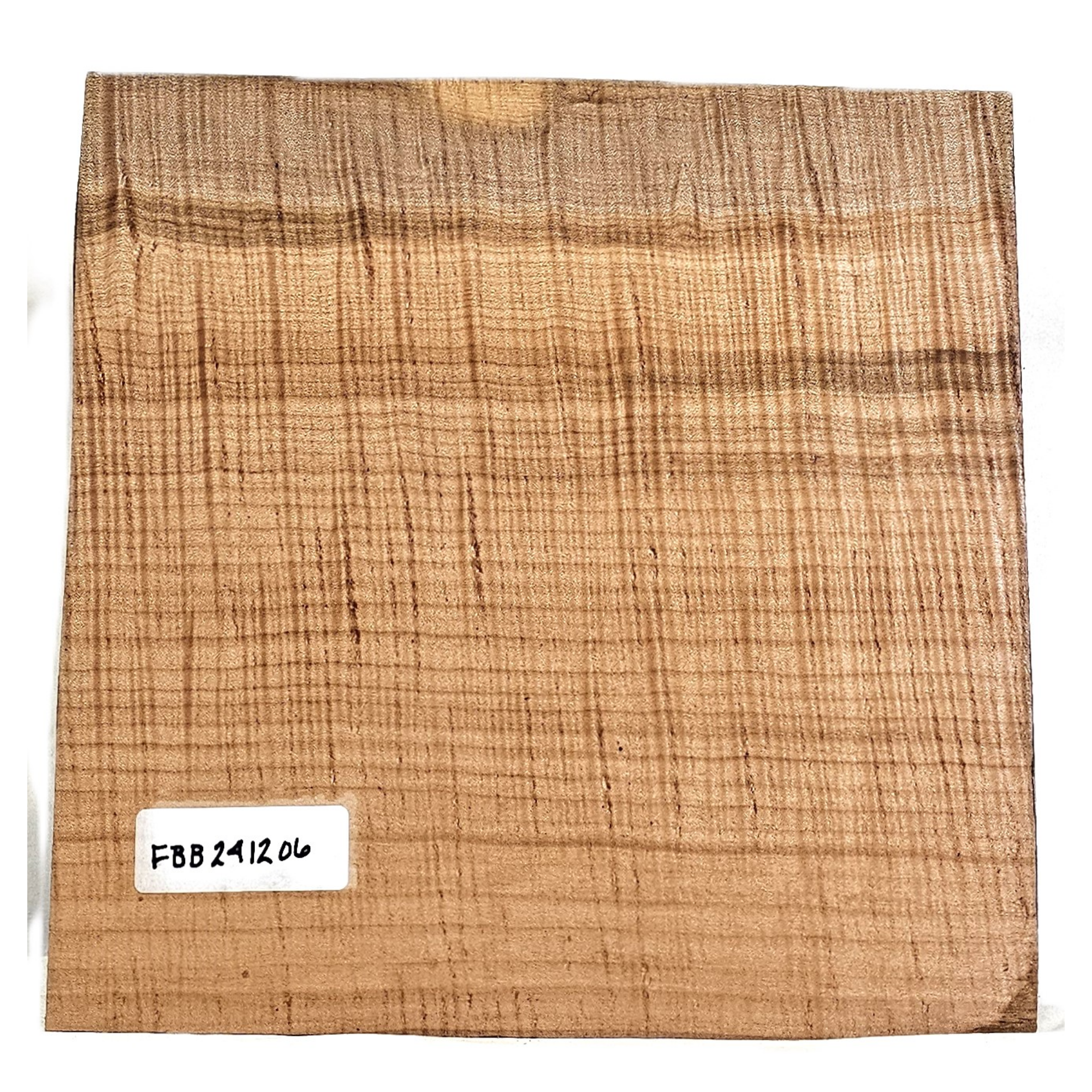 Beautiful curly maple bowl blank with wonderful color variations and top grade curl.