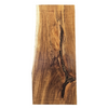 Beautiful koa slab with 5A grade curl throughout, light spalting and an interesting bark seam in the center.