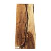 Beautiful koa slab with 5A grade curl throughout, light spalting and an interesting bark seam in the center.