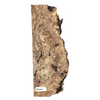 Beautiful maple burl billet filled with intense burl eyes, light spalting, small voids, and live edge.