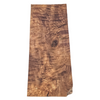 Absolutely gorgeous quilted maple billet with wonderful chocolate coloring, swirls of figure that run from flame to quilt, two-tone color variations and interesting small voids.