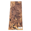 Absolutely gorgeous quilted maple billet with wonderful chocolate coloring, swirls of figure that run from flame to quilt, two-tone color variations and interesting small voids.