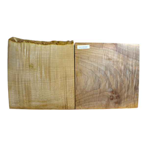 Flame (Curly) Maple Bowl Blank 10" (FM10IN)