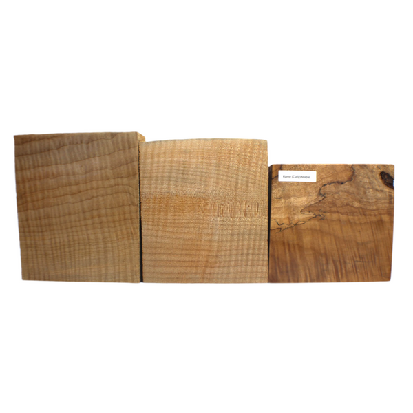 Flame (Curly) Maple Bowl Blank 6" (FM6IN)