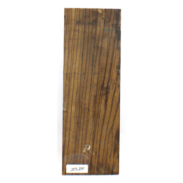Dimensions: Thickness 1", Width 6.75", Length 20".  Music grade  Zebrawood half billed with great color, interesting grain lines, and no defect.