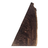 Beautiful Bastogne walnut craft board with heavy curl and feather, deep color and live edge.
