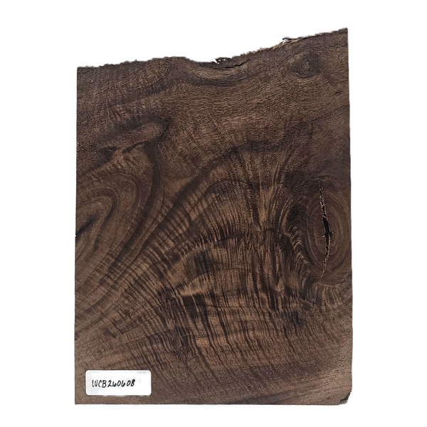 Beautiful Bastogne walnut craft board with wonderful heavy grain and intense curl throughout.