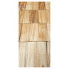 Bookmatched knife scales showing a range of color, figure and grain.