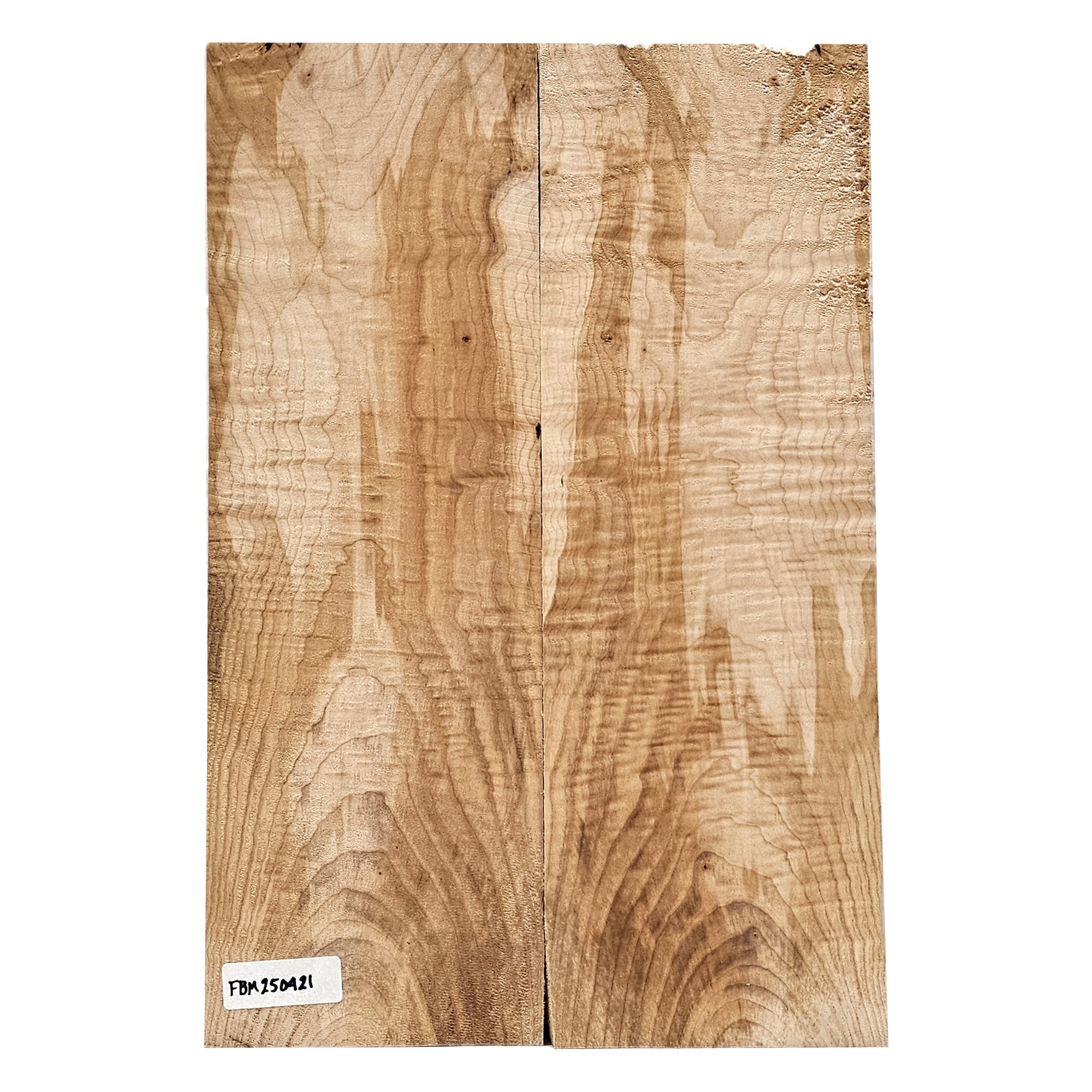 Beautiful two-piece curly maple set with 5A curl throughout and wonderful two-tone coloration.