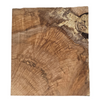 Beautiful flame (curly) maple craft board with wonderful color, strong figure throughout, interesting center void and light spalting.
