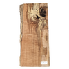 Beautiful curly maple billet/charcuterie board blank with wonderful golden color, 5A grade curl throughout, spalting, interesting void and live edge.