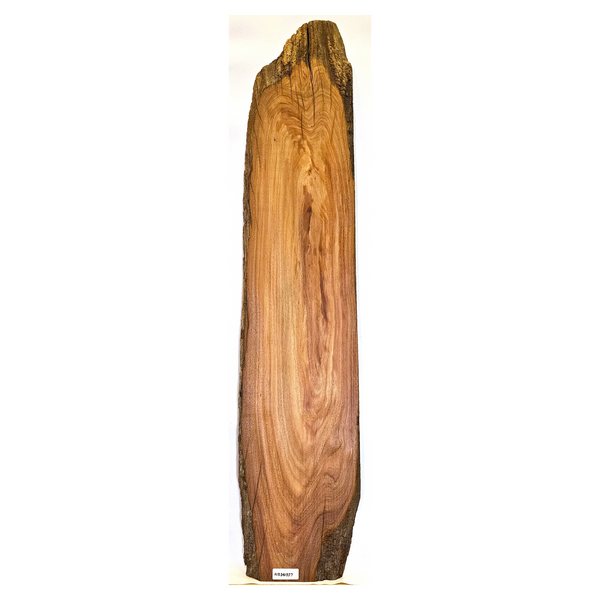 Deep red koa craft board with wonderful grain patterns and live edge.&nbsp; This piece has some face check.