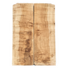 Two-piece maple burl book-matched set with lots of scattered burl and high curl between, wonderful two-tone color.