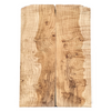 Beautiful two-piece maple burl book-matched set with wonderful two-tone color, lots of burls, and high curl.