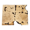 2-piece book-matched set of maple burl with heavy burl eyes, beautiful color and interesting bark seams.