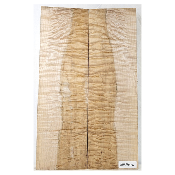 Stunning quilted maple 2-piece set with 5A grade figure and interesting two-tone color