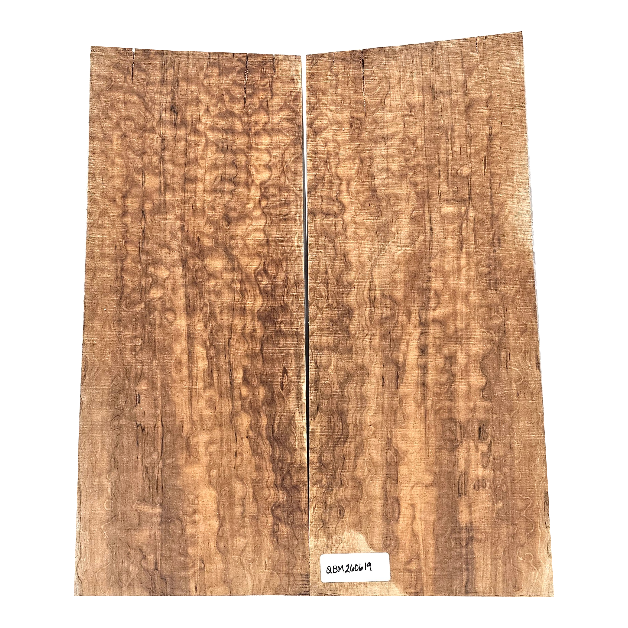 Beautiful quilted maple 2-piece drop-top set with 4-5A grade quilting throughout and wonderful streaky color.