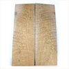 Beautiful 5A grade flat-sawn flame figure with dramatic dark cambium inclusions and two-tone color.  This set has been sanded to 400 grit.  Dimensions: Thickness (each piece): .25", Width: 7", Length: 20.5"