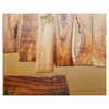 Random selection of curly and plain koa boards with multiple colors and shapes.