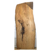 Dimensions: Thickness 2", Max width 32", Max length 77".  Large curly mango table slab with 5A grade curl, beautiful multiple color streaks, large bark inclusion/void, and live edge.
