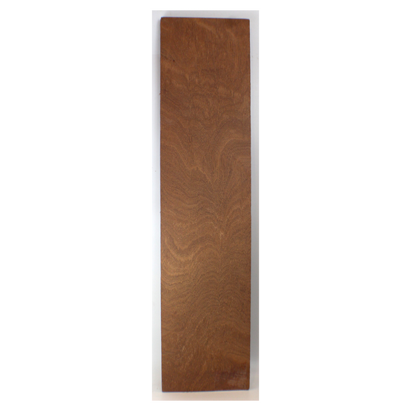 Dimensions: Thickness 0.875", Width 8", Length 34.25"  Beautiful plain sawn sapele billet with rich color and no defects.