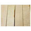 Four quilted maple billets with varying figure pattern and colors.