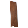 Dimensions: Thickness 0.875", Width 8", Length 32"  Lovely light ribbon through this board with pretty grain sweeps and rich color.